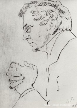 Portret van V.I. Kachalov Portret van V.I. Kachalov