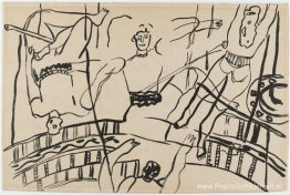 De acrobaten, studeren voor het circus De acrobaten, studeren voor het circus