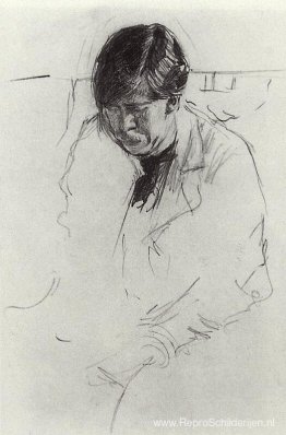 Portret van Alexander Golovin Portret van Alexander Golovin