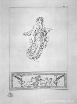 Bacchante met een bord en een emmer Bacchante met een bord en een emmer
