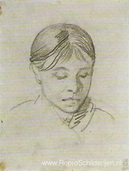 Portret van een zus (Anna Schwalbe) Portret van een zus (Anna Schwalbe)