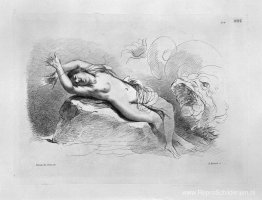 Cleopatra dood met de adder door Guercino Cleopatra dood met de adder door Guercino
