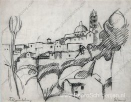 Sienna. Het stedelijke landschap. Sienna. Het stedelijke landschap.