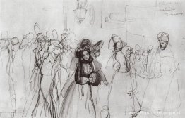 Schets van de illustraties bij Gogol's 'Nevsky Prospect' Schets van de illustraties bij Gogol's 'Nevsky Prospect'