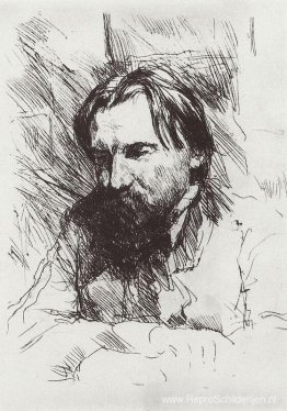 Portret van de kunstenaar-graveur V.V. Maat Portret van de kunstenaar-graveur V.V. Maat