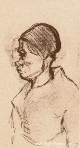 Boerin, hoofd Boerin, hoofd