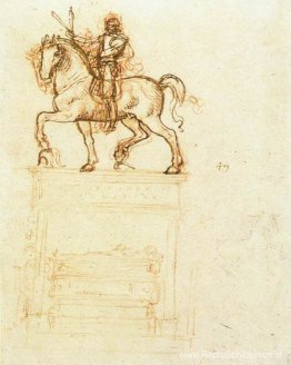 Studie voor het Trivulzio-monument Studie voor het Trivulzio-monument