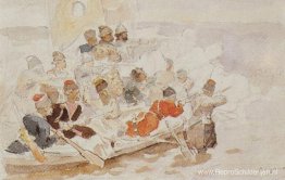 Yermak's verovering van Siberië (studie) Yermak's verovering van Siberië (studie)