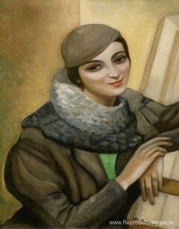 Portret van Nina Shik Portret van Nina Shik