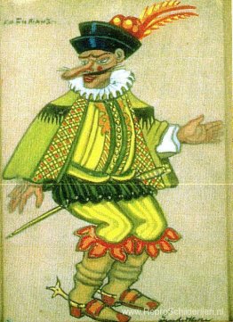 Kostuumontwerpen voor "Petroesjka" van Stravinsky in Metropolita Kostuumontwerpen voor "Petroesjka" van Stravinsky in Metropolita