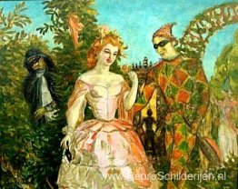 Carnaval tafereel Carnaval tafereel