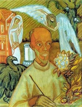 Portret van NI Kulbin. Karikatuur. Portret van NI Kulbin. Karikatuur.