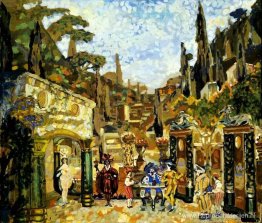 Ontwerp voor "De zichtbare kant van het leven" van Benavente Ontwerp voor "De zichtbare kant van het leven" van Benavente