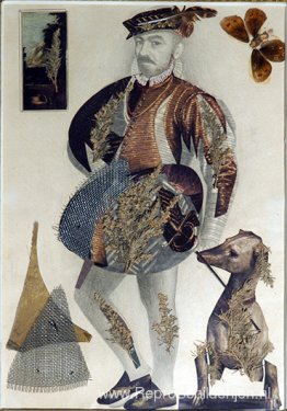 Zelfportret in gotische stijl Zelfportret in gotische stijl