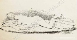 Studie naar illustratie voor 'Mademoiselle de Maupin', van Théop Studie naar illustratie voor 'Mademoiselle de Maupin', van Théop