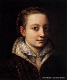 Portret van Minerva Anguissola Portret van Minerva Anguissola