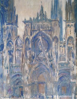 Kathedraal van Rouen, Studie van het portaal Kathedraal van Rouen, Studie van het portaal