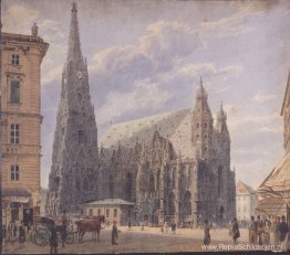 De Stephansdom in Wenen De Stephansdom in Wenen