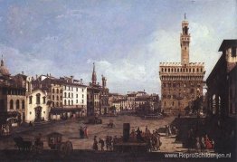 Het Piazza della Signoria in Firenze Het Piazza della Signoria in Firenze