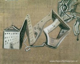 Architecturale verdraaiing van El Escorial Architecturale verdraaiing van El Escorial