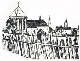 Oude stad in Kaunas Oude stad in Kaunas