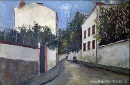 Straat in Sannois Straat in Sannois