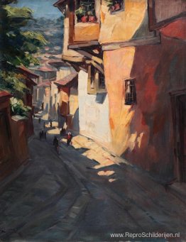 Straat in Sofia Straat in Sofia