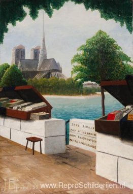 Boekverkopers voor de Notre Dame Boekverkopers voor de Notre Dame