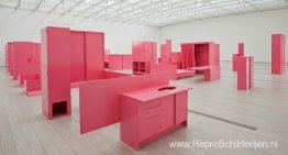 Zoals hij het zich herinnerde (installatieweergave) Zoals hij het zich herinnerde (installatieweergave)