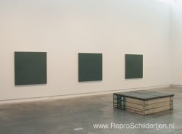 Monochroom schilderij: a posteriori Prototype: gemiddelde groott Monochroom schilderij: a posteriori Prototype: gemiddelde groott