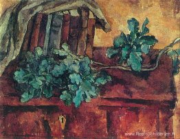 Stilleven. Eiken tak. Stilleven. Eiken tak.