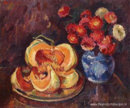 Stilleven met pompoen Stilleven met pompoen