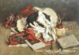 Stilleven met reisrekwisieten Stilleven met reisrekwisieten