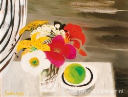 Stilleven met fruit en bloemen Stilleven met fruit en bloemen