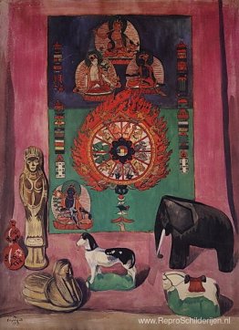 Boeddhistisch stilleven Boeddhistisch stilleven