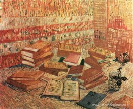 Stilleven - Franse romans en Rose Stilleven - Franse romans en Rose