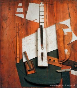 Gitaar en fles Gitaar en fles