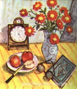 Stilleven met rode bloemen Stilleven met rode bloemen