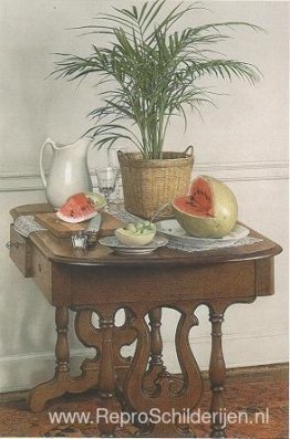 Stilleven met watermeloen Stilleven met watermeloen