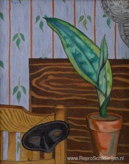 Stilleven met masker Stilleven met masker