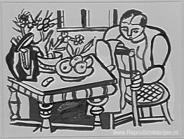 Stilleven met stoel Stilleven met stoel