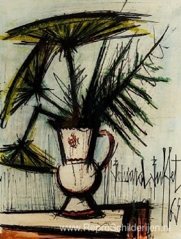 Bloemschermen in een vaas Bloemschermen in een vaas