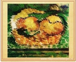 Stilleven met mand met appels Stilleven met mand met appels