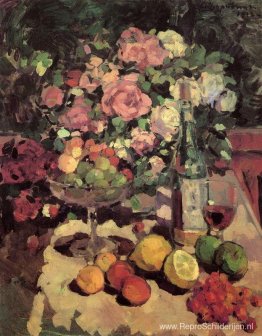 Rozen, fruit, wijn Rozen, fruit, wijn