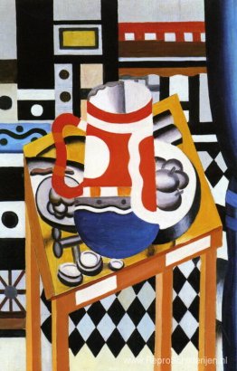 Stilleven in de eindtoestand van de kroes Stilleven in de eindtoestand van de kroes