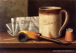 Zijn mok en zijn pijp Zijn mok en zijn pijp