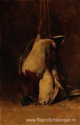 Stilleven – Wilde eend en Wintertaling Stilleven – Wilde eend en Wintertaling