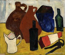 Stilleven - Flessen, Kannen, Werper Stilleven - Flessen, Kannen, Werper