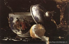 Stilleven met een Nautilusbeker (detail) Stilleven met een Nautilusbeker (detail)