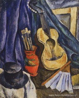 Stilleven. De gitaar. Stilleven. De gitaar.